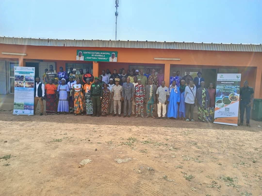 TCHOLOGO / ENVIRONNEMENT – UNE CARAVANE POUR RENFORCER LA LUTTE CONTRE LES FEUX DE BROUSSE À KOUMBALA ET TOGONIERÉ