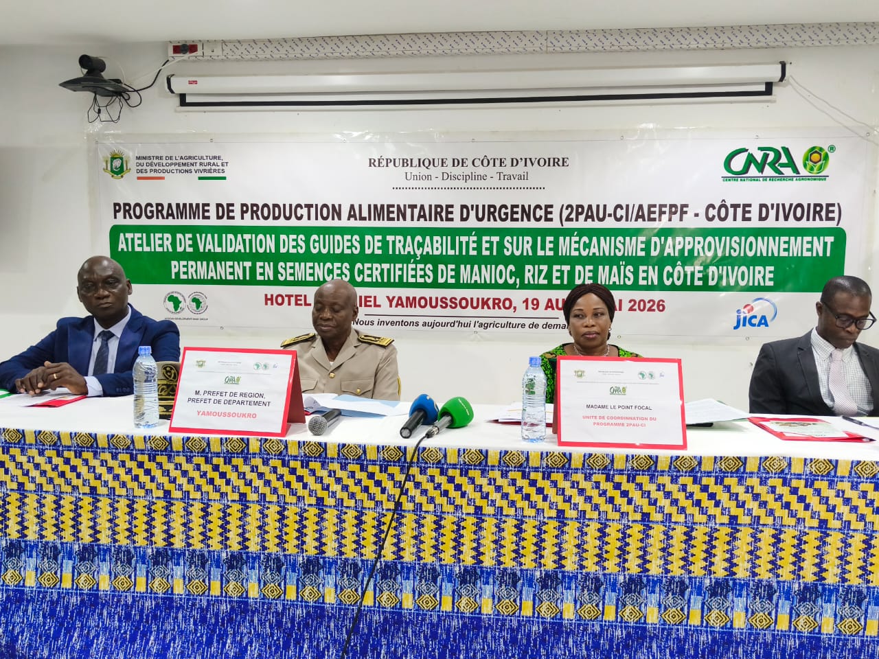 CÔTE D'IVOIRE -SECURITÉ ALIMENTAIRE : LA CÔTE D’IVOIRE DISPOSE DÉSORMAIS DES GUIDES DE TRAÇABILITÉ DE SEMENCES CERTIFIÉES