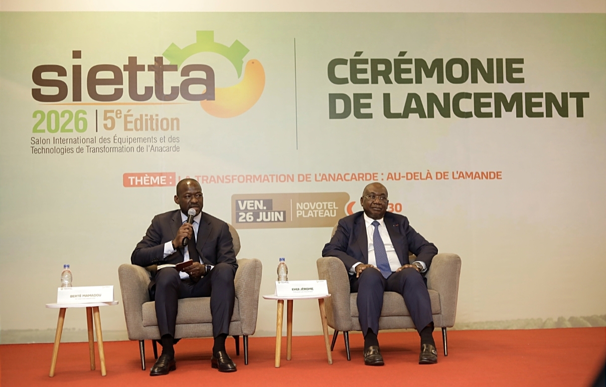 SIETTA2026:  PROMOTION DES TECHNOLOGIES DE LA TRANSFORMATION DE L'AMANDE DE CAJOU
