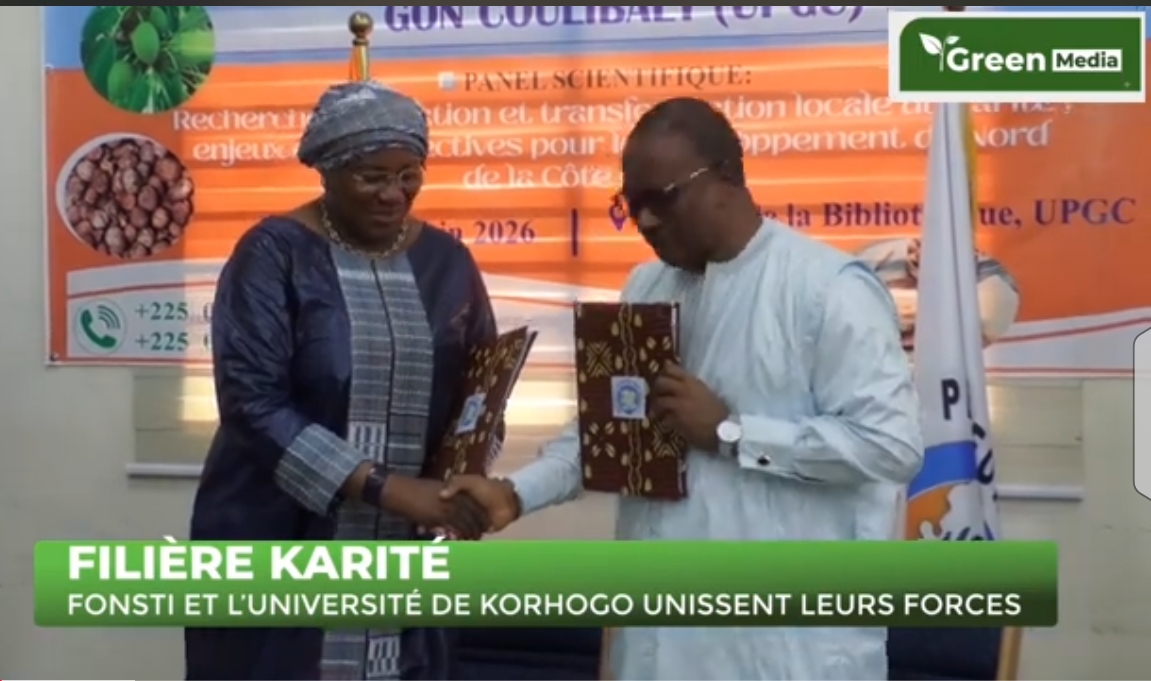 LE FONSTI ET UNIVERSITÉ DE KORHOGO SIGNE UN PARTENARIAT POUR LA RECHERCHE SUR LE KARITÉ