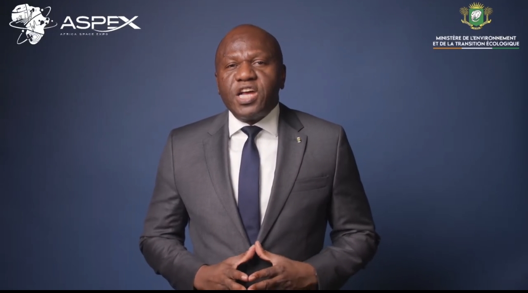 AFRICA SPACE EXPO: LE MESSAGE DU MINISTRE DE L'ENVIRONNEMENT ABOU BAMBA